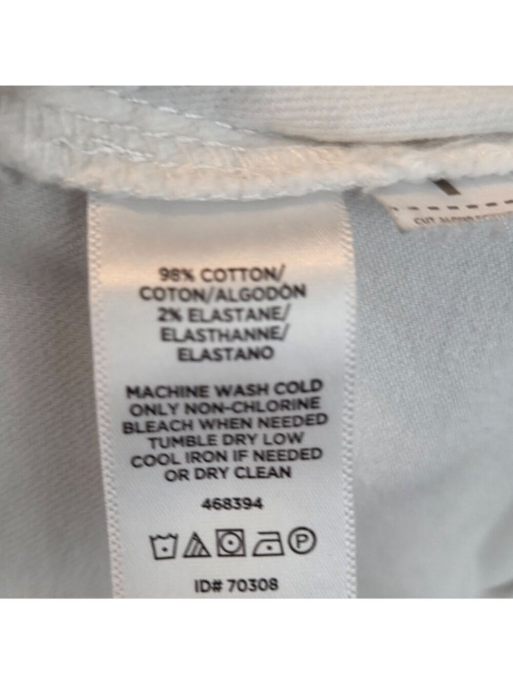 LOFT Women’s White Denim Trucker Jacket Button Up Size XL - Picture 8 of 10